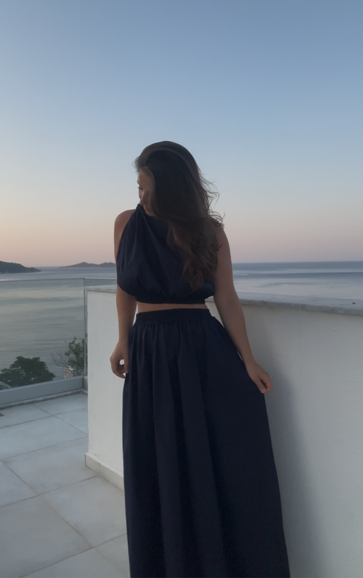 MAGALIE SET - MARINEBLAUW