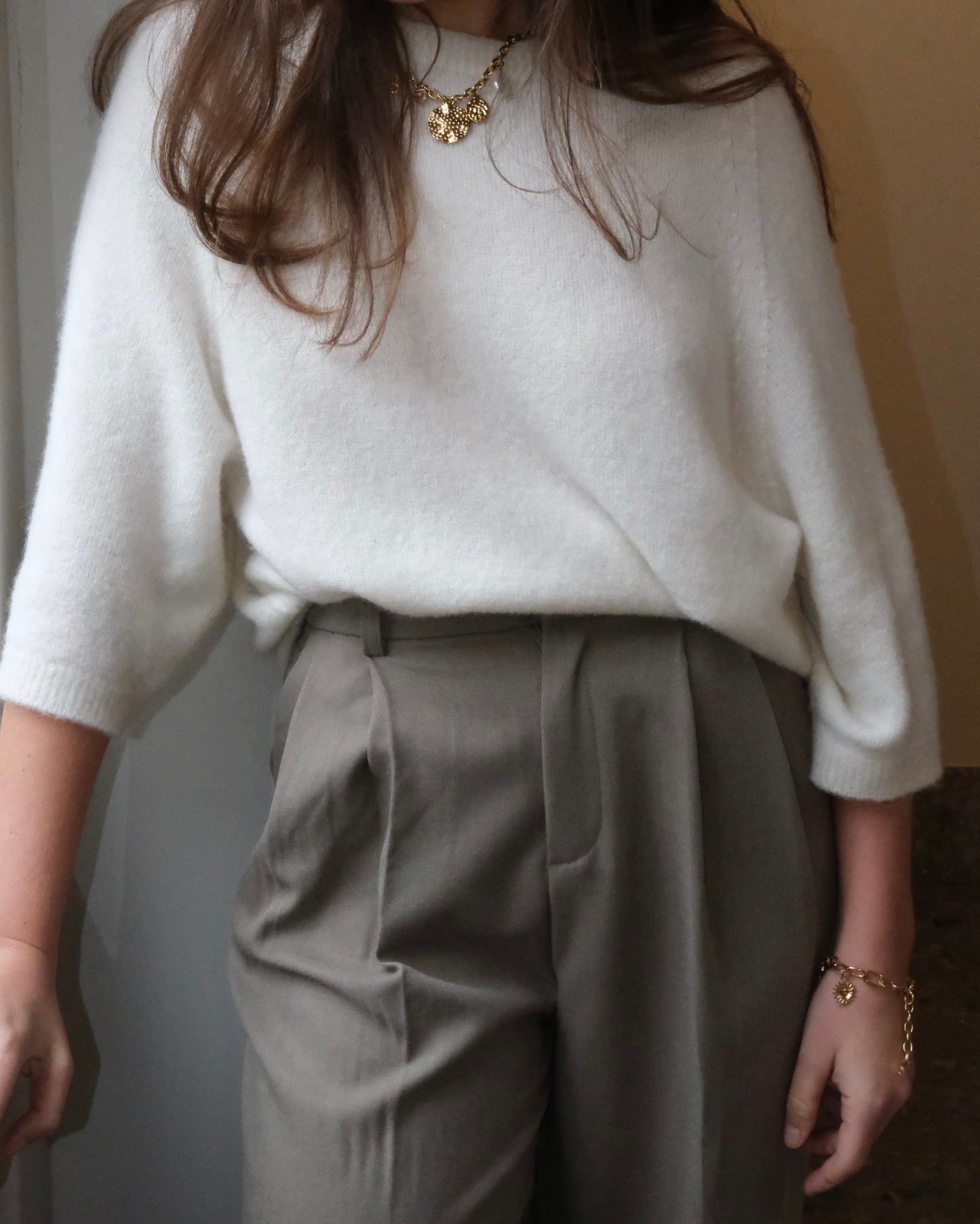 LOUISA PANTS OLIVE - J'AIME