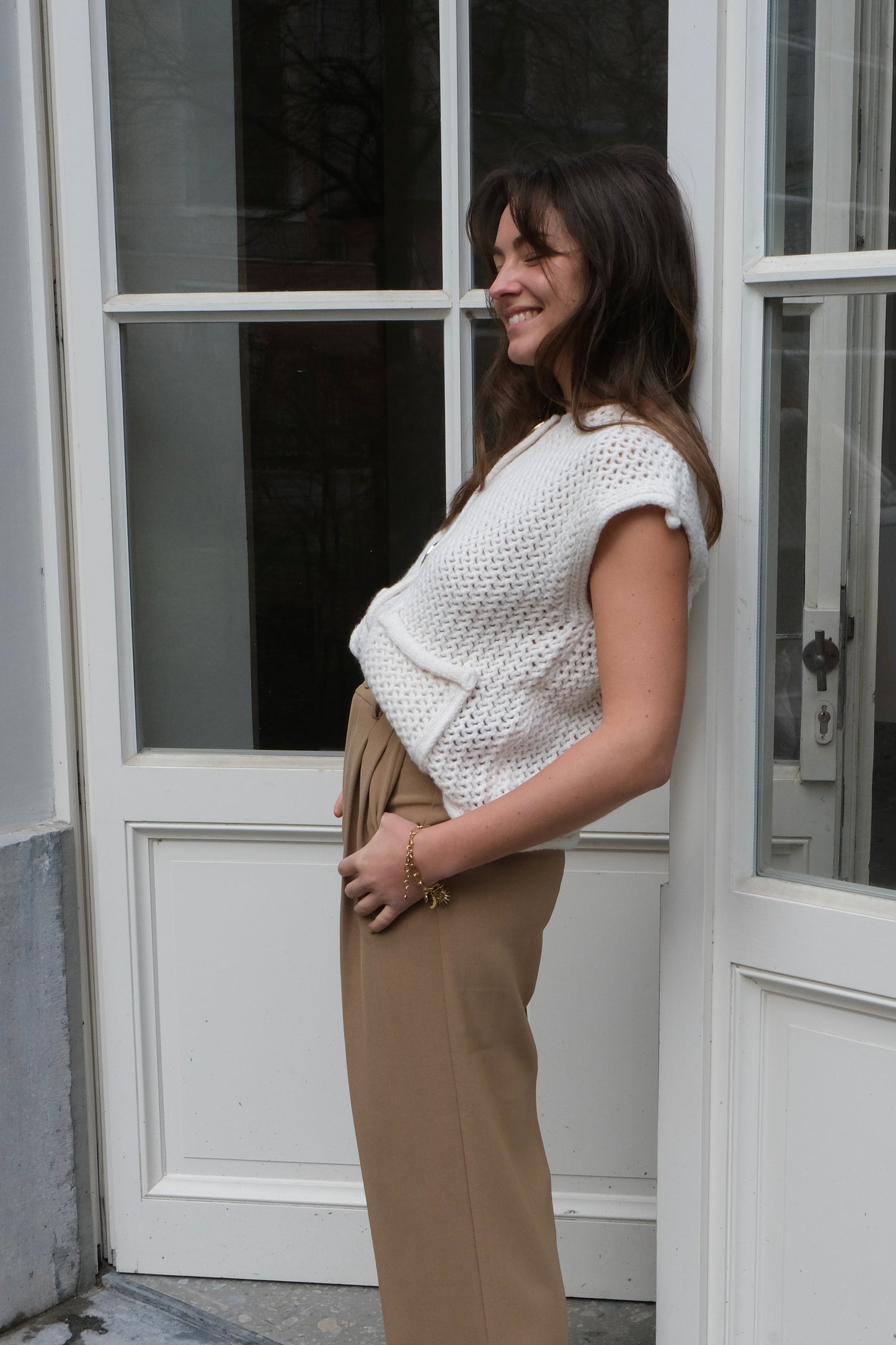CELINE PANTS CAMEL