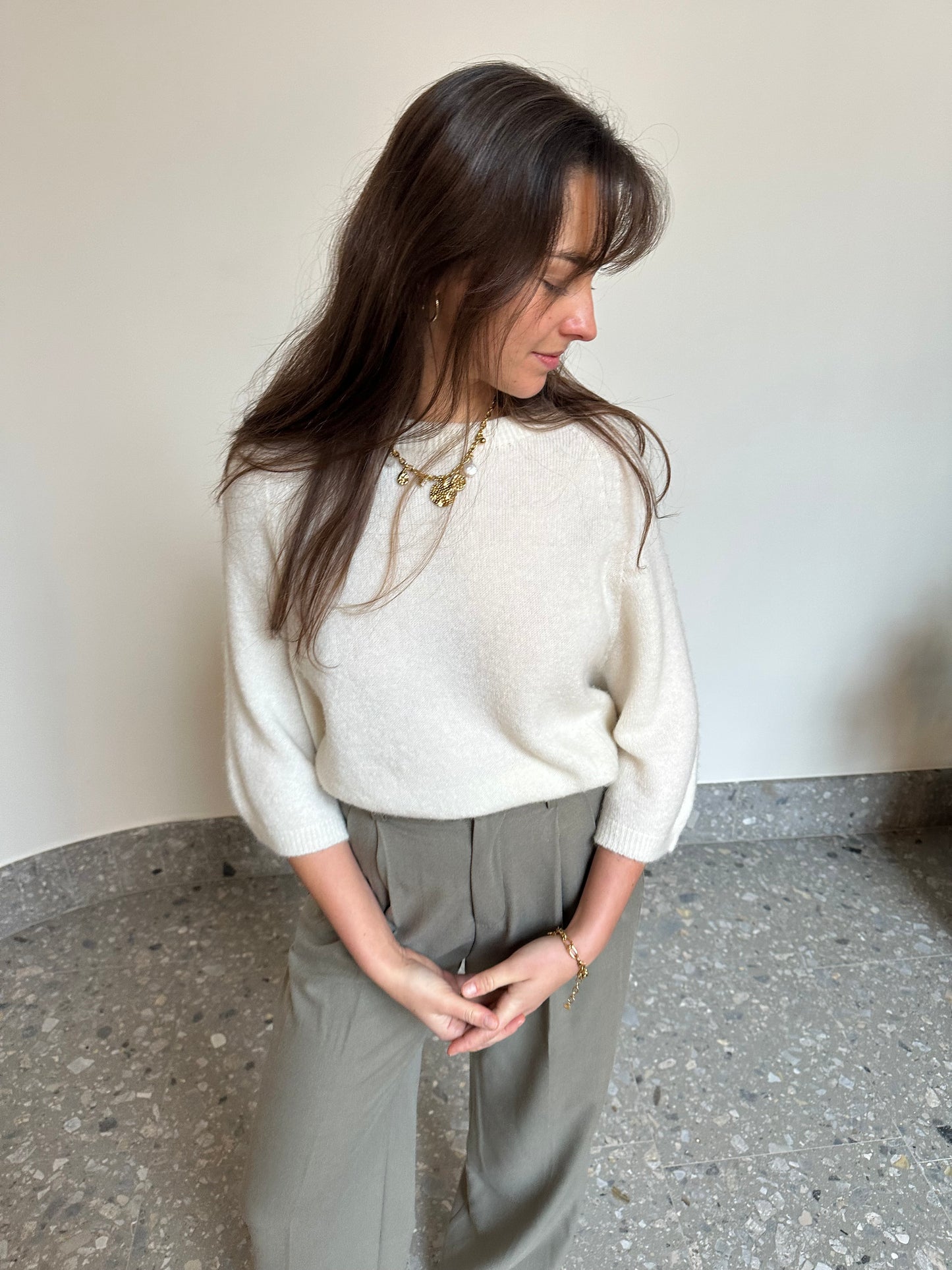LOUISA PANTS OLIVE - J'AIME