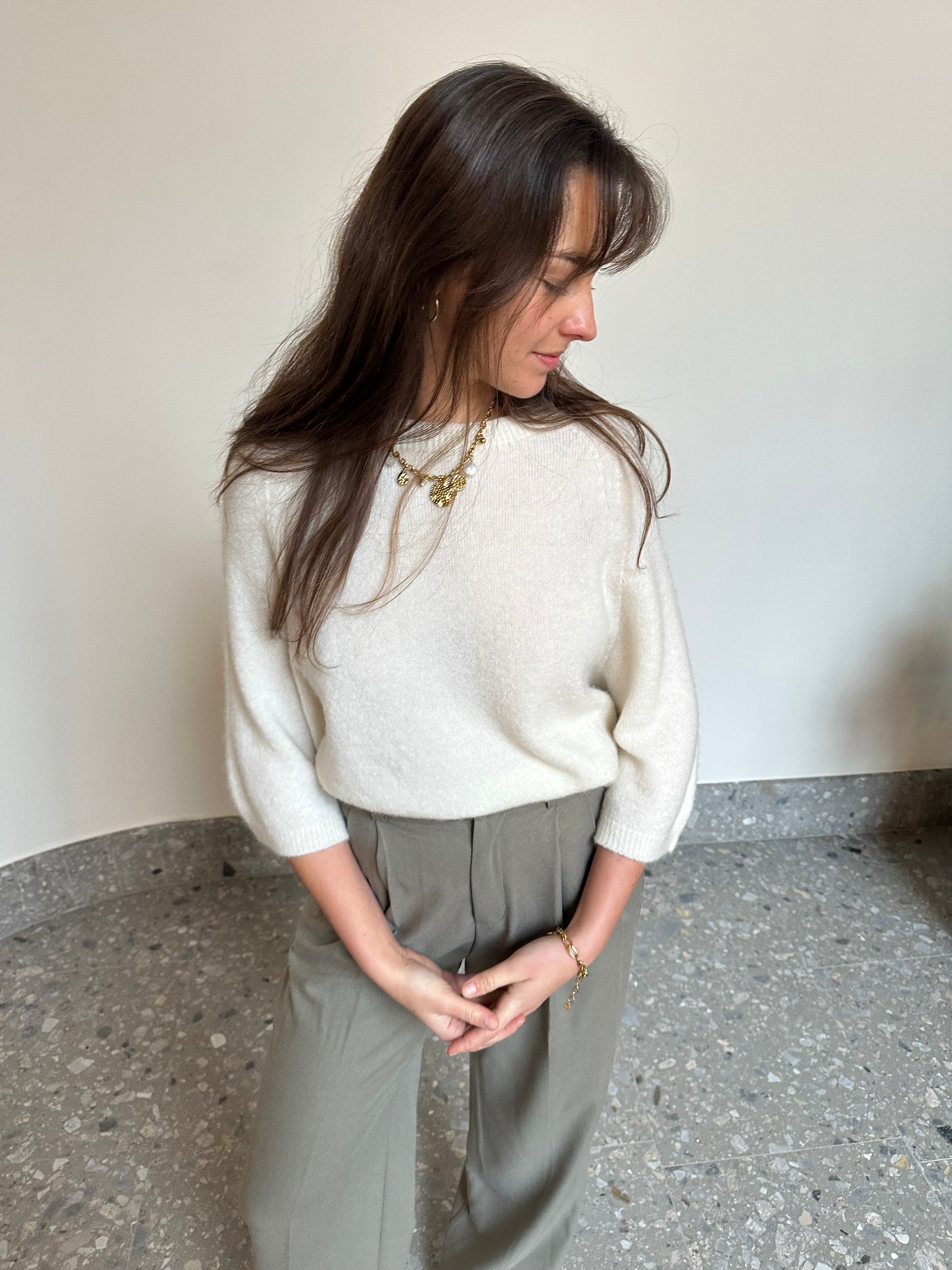 LOUISA PANTS OLIVE - J'AIME