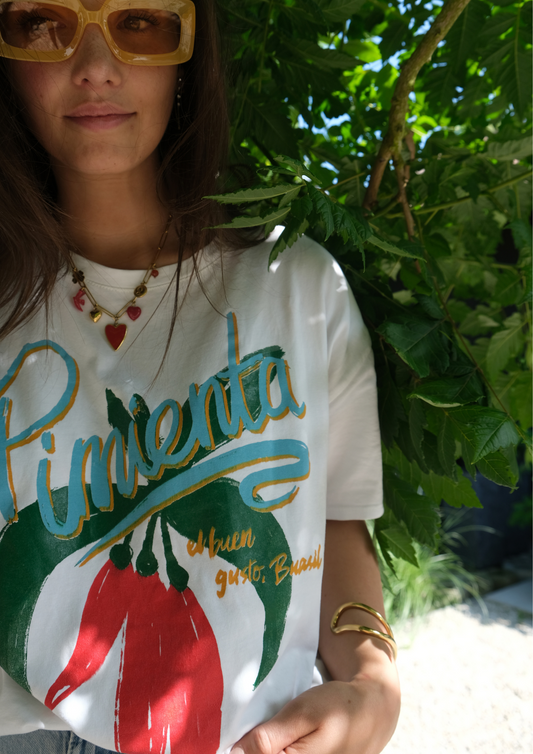 GRAPHIC SPICE TEE