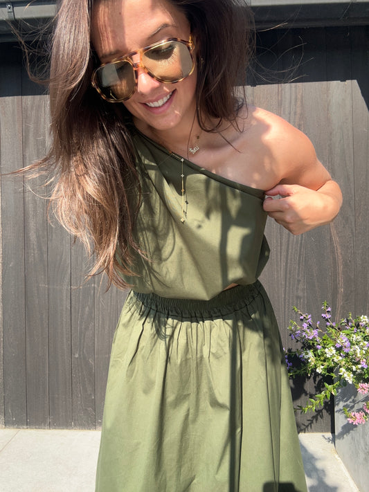 MAGALIE SET - KAKI