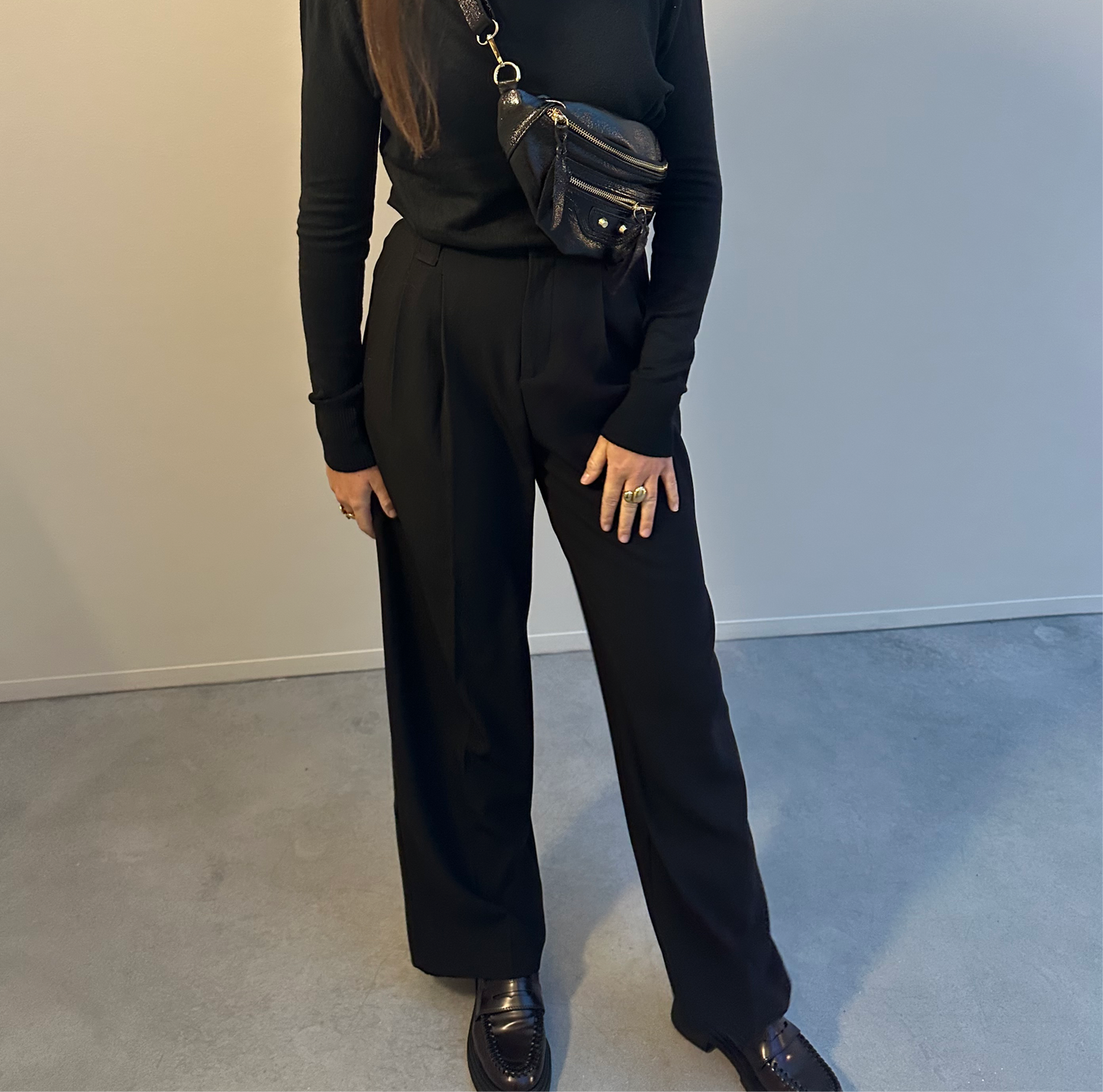 CELINE PANTS - BLACK