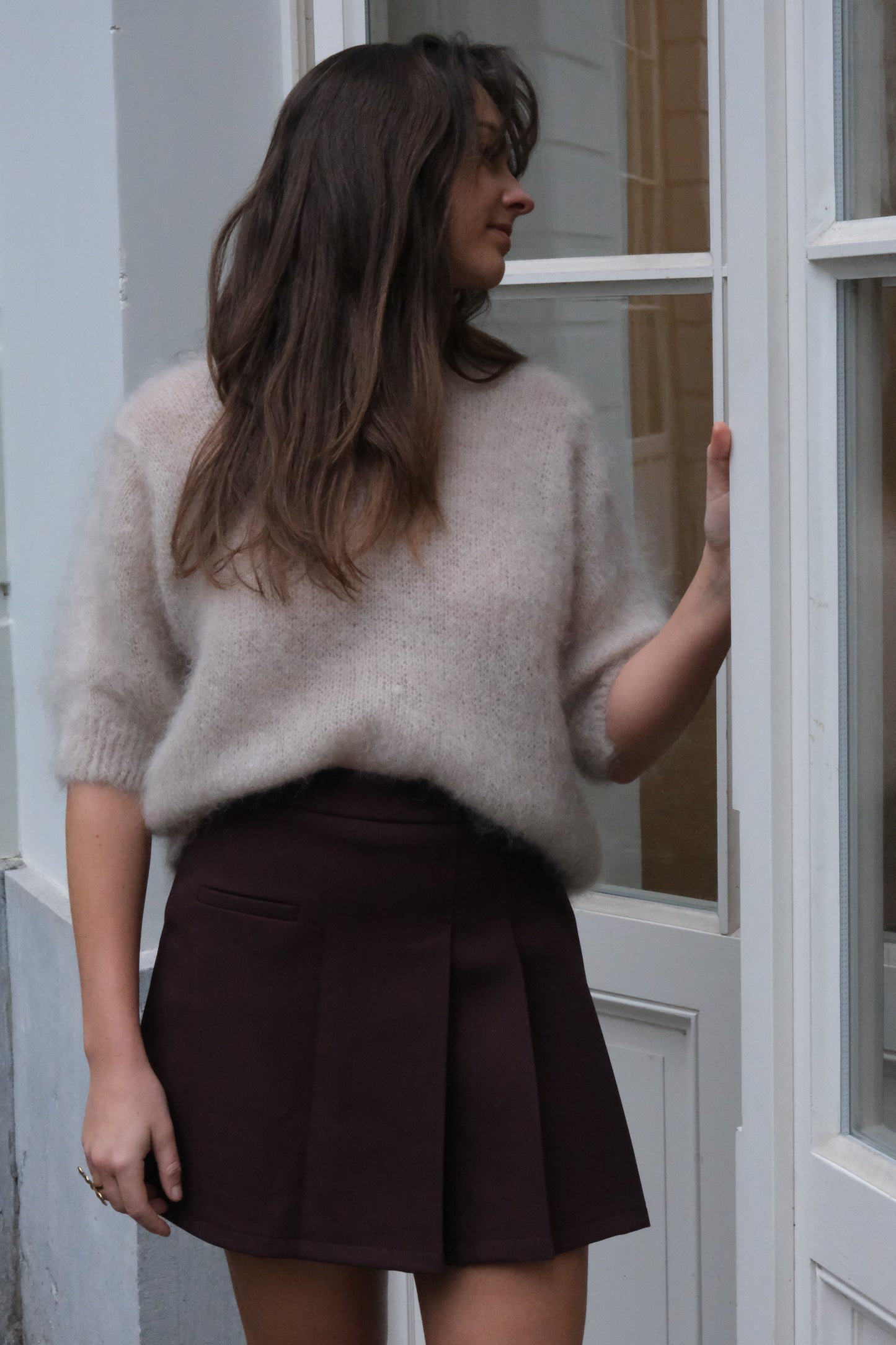 MIMI MOHAIR BEIGE