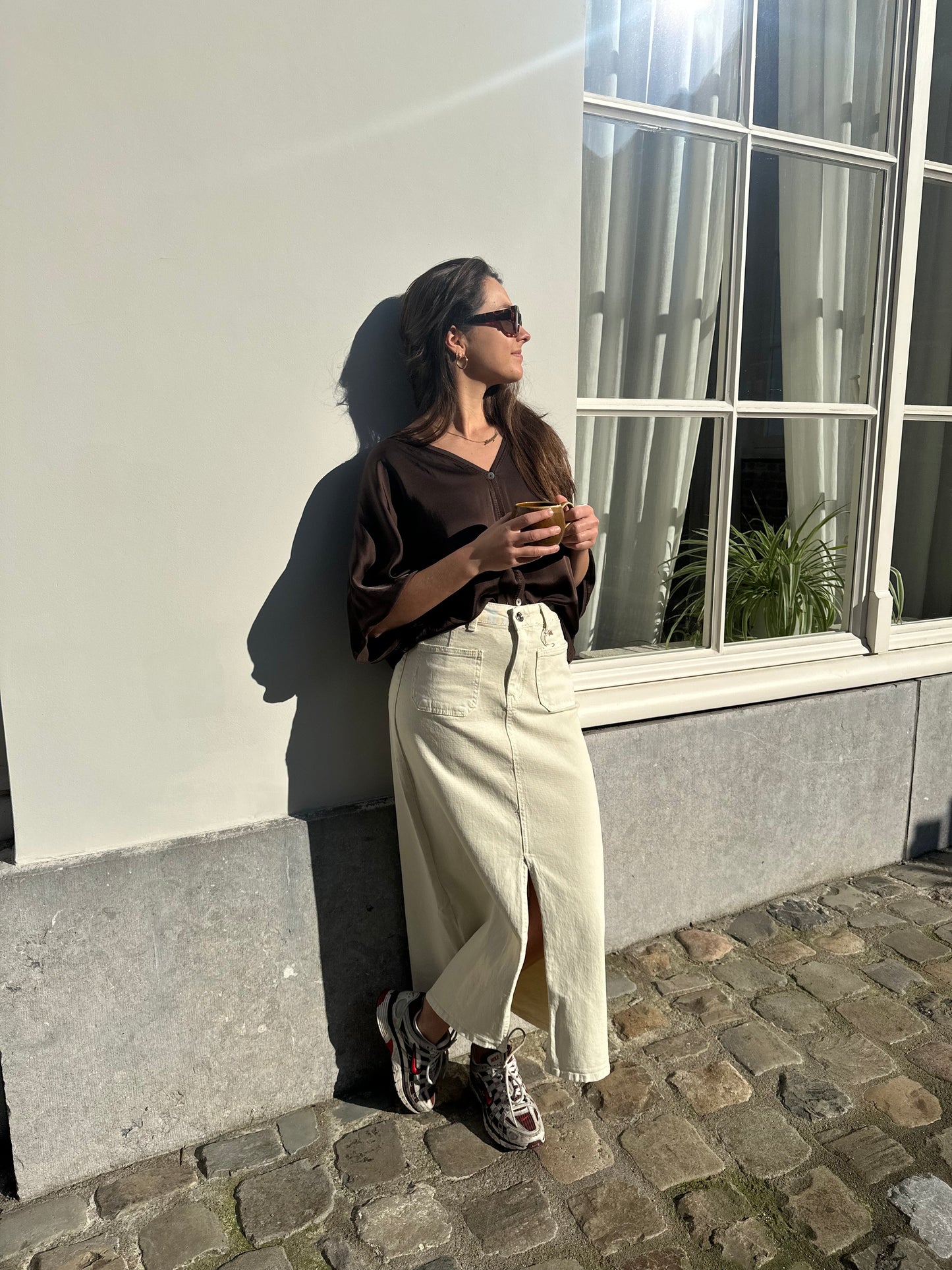 LANA SKIRT ECRU