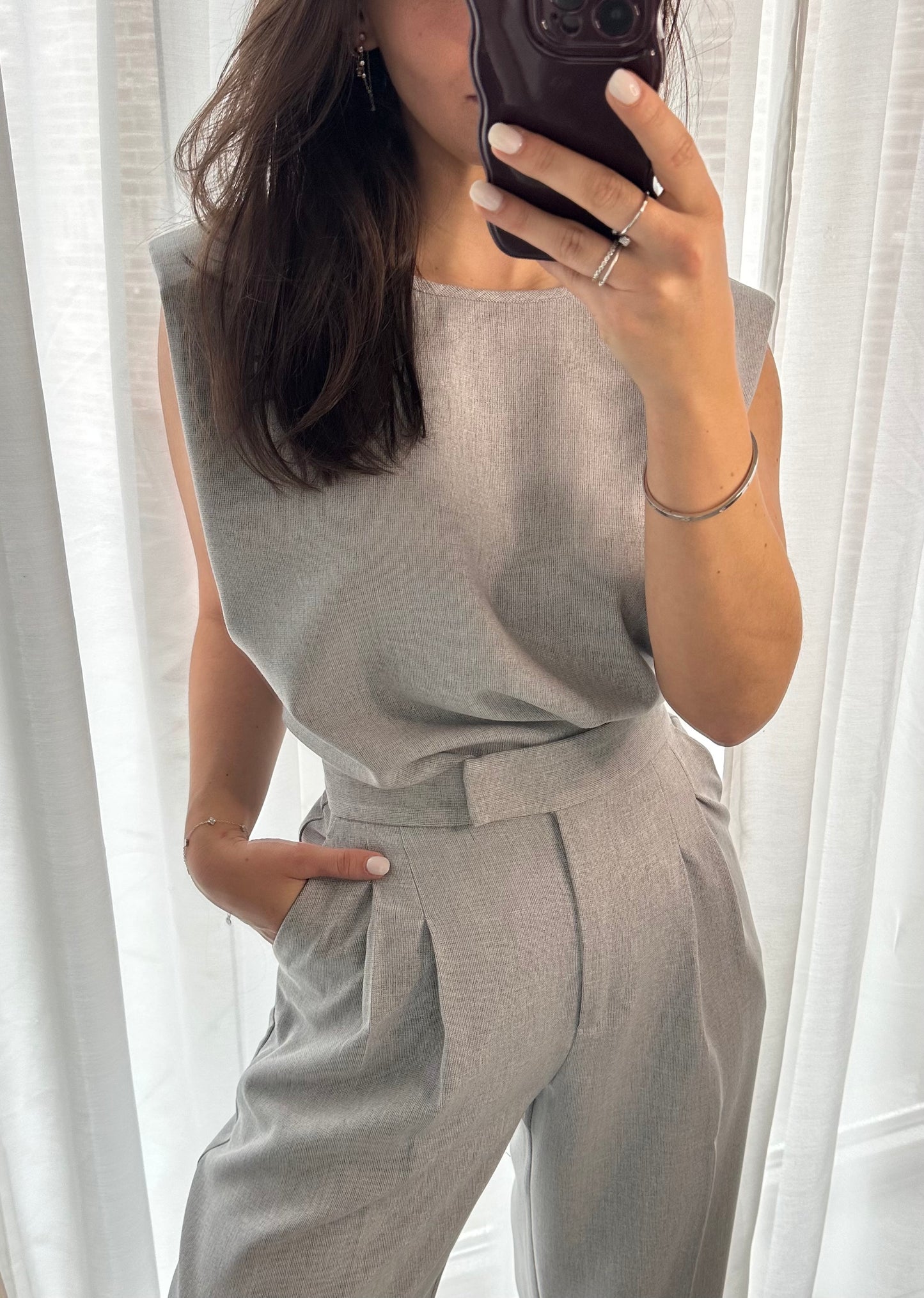 CELESTE ENSEMBLE - LIGHT GREY
