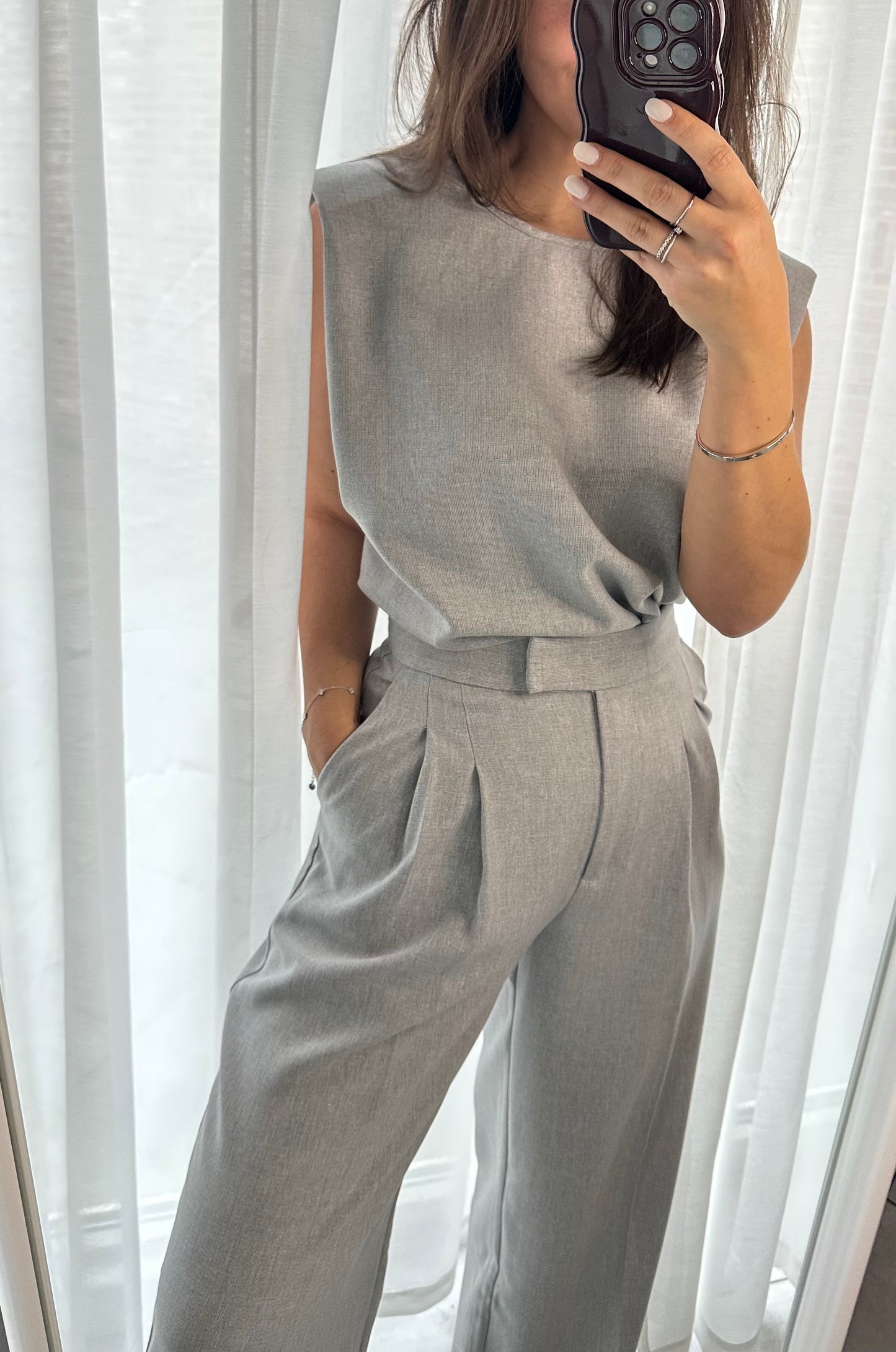 CELESTE ENSEMBLE - LIGHT GREY