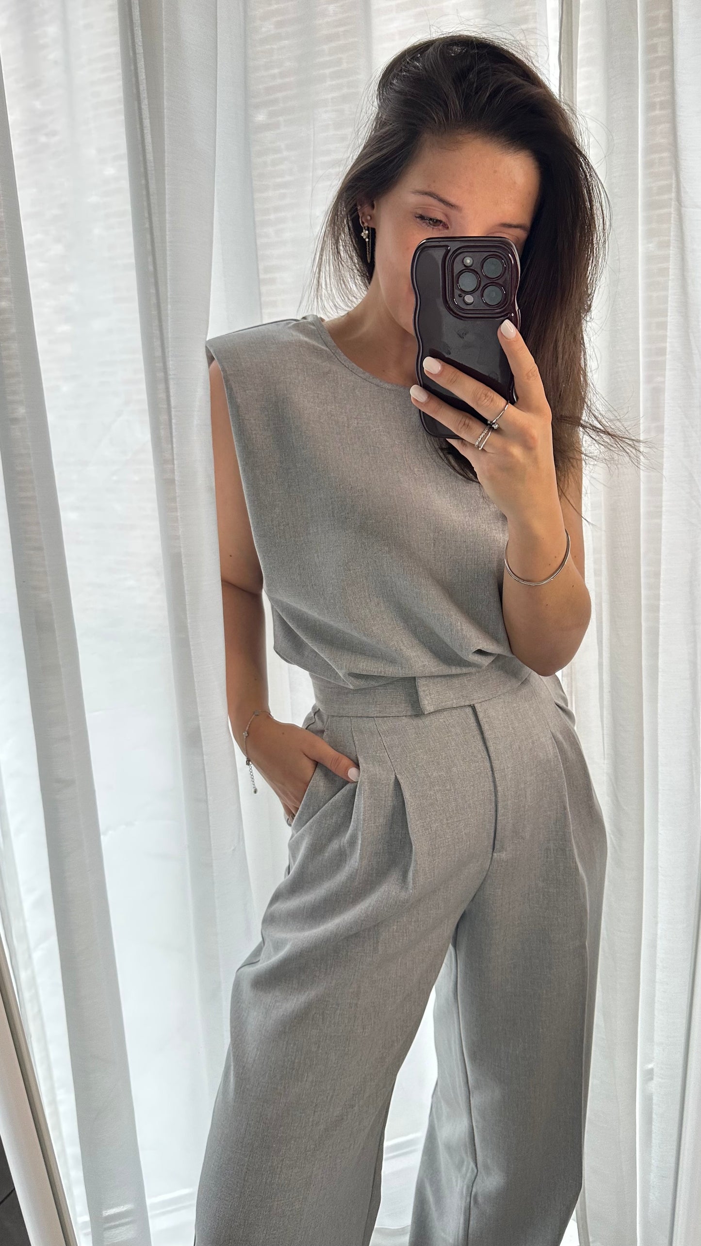 CELESTE ENSEMBLE - LIGHT GREY